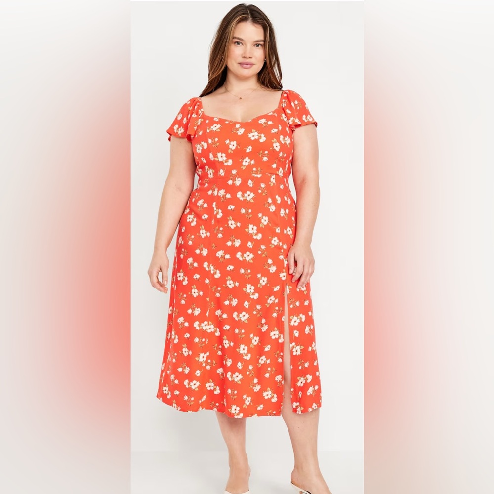 Old Navy Puff Sleeve Sundress